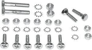 Rear Fender Mounting Hardware Kit Silver