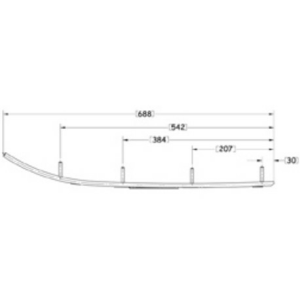 Sno-X Ripper Four Runner 4" keményfém