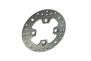 Round D-series Fixed Offroad Brake Rotor Gold, Stainless Steel, Zinc