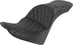 Explorer Lattice Stitch Seat Black, 1, nordicamoto.ro