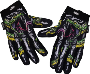 Glove Snakebite Blk 2x Black