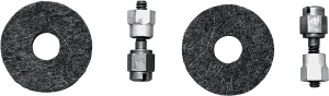 Battery Terminal Kit Black, 1, nordicamoto.ro