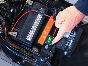 Onboard Diagnostic Voltmeter Black, Red, 1, nordicamoto.ro