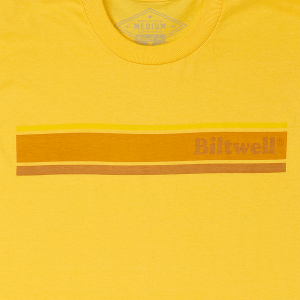 Stripe T-shirt Yellow