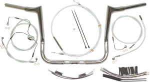 1-1/4(r) Viking Handlebar Installation Kit Silver, 1, nordicamoto.ro