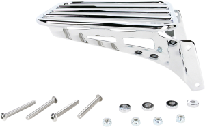 Oem Backrest Luggage Rack Chrome