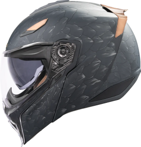 Threshold Nocturnal 2 Modular Helmet Black, 5, nordicamoto.ro