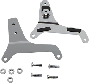Chrome Sissy Bar Side Brackets Chrome, 3, nordicamoto.ro