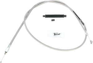 High-efficiency Stainless Steel Clutch Cable For Harley-davidson Silver