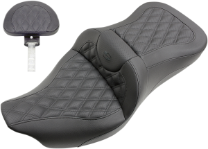 Roadsofa Lattice Stitch Seat Black