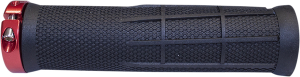 995 Atv Lock-on Grip Black, Red