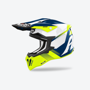 Airoh Strycker Blazer sárga fényes enduro sisak, 1, nordicamoto.ro