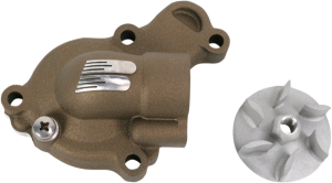 Supercooler Water Pump Cover And Impeller Kit Magnesium, Powder-coated, 1, nordicamoto.ro