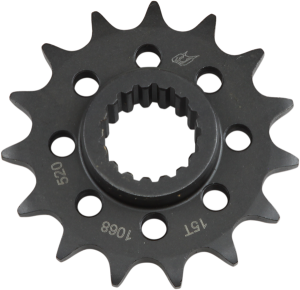 Lightweight Steel Sprocket Black, Zinc, 1, nordicamoto.ro