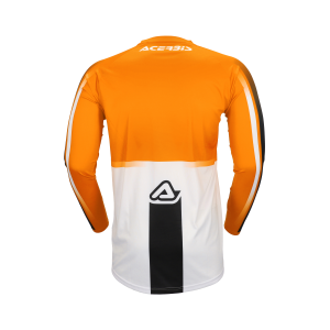 Acerbis Linear Lugo póló, narancssárga/fehér, XL, 3, nordicamoto.ro