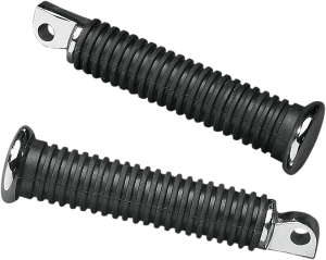 Rubber Vibration-absorbing Passenger Footpegs Black Small, 1, nordicamoto.ro