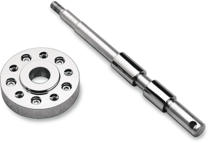 Narrow-to-wide Glide Wheel Conversion Kit Chrome