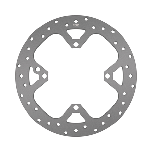 D-series Round Brake Rotor Silver, 1, nordicamoto.ro