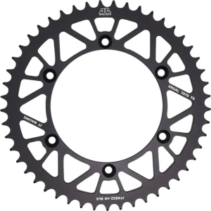 JT SPROCKETS hátsó lánckerék, fekete , nordicamoto.ro