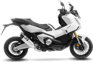 LeoVince LV-14 R titán csúszócső-kipufogórendszer a Honda X-ADV 750 / Forza 750 modellekhez, 3, nordicamoto.ro