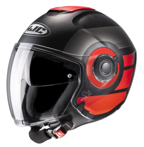 Casca HJC i40 Spina Negru Fluo M, 3, nordicamoto.ro