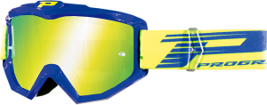 3201fl Atzaki Mx Goggles Blue, Fluorescent Yellow