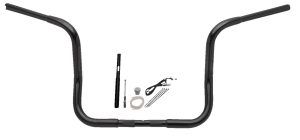 1-1/4(r) Ez Install Round Top Handlebar Kit Black, 3, nordicamoto.ro