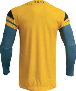 Tricou Thor Prime Rival Teal/Yellow S, 4, nordicamoto.ro