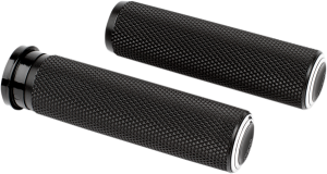 Fusion Dual Ring Grips Black, 1, nordicamoto.ro