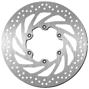 Brake Rotor Round Silver