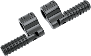Clamp-on Footpeg Black