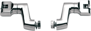 Offset Peg Mounts Chrome