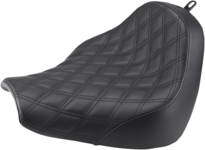 Renegade Lattice Stitch Solo Seat Black, 1, nordicamoto.ro