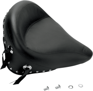 Wide Vintage Solo Seat Black, 2, nordicamoto.ro