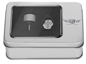 Seat Mounting Knob Silver