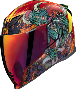 Casca Icon Airflite Blegh Mips Red/Green XS, 1, nordicamoto.ro