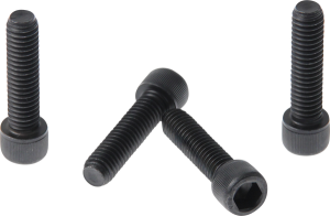 Fork Triple Clamp Screws Black, 1, nordicamoto.ro