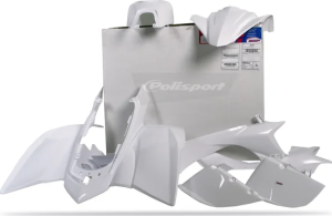 Complete Atv Body Kit Yamaha White White