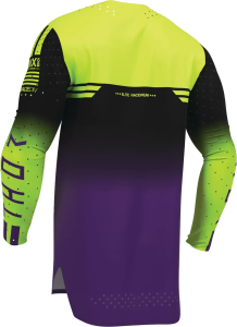 Thor Sportmode Geo póló – Mozgás/Sárga/Fekete XXL, 3, nordicamoto.ro