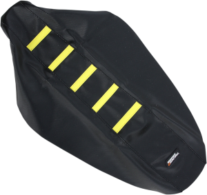 Seat Cover Ribbed Suz Yel Black, 1, nordicamoto.ro
