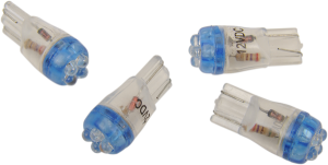 Mini Wedge Led Bulb Blue, 2, nordicamoto.ro